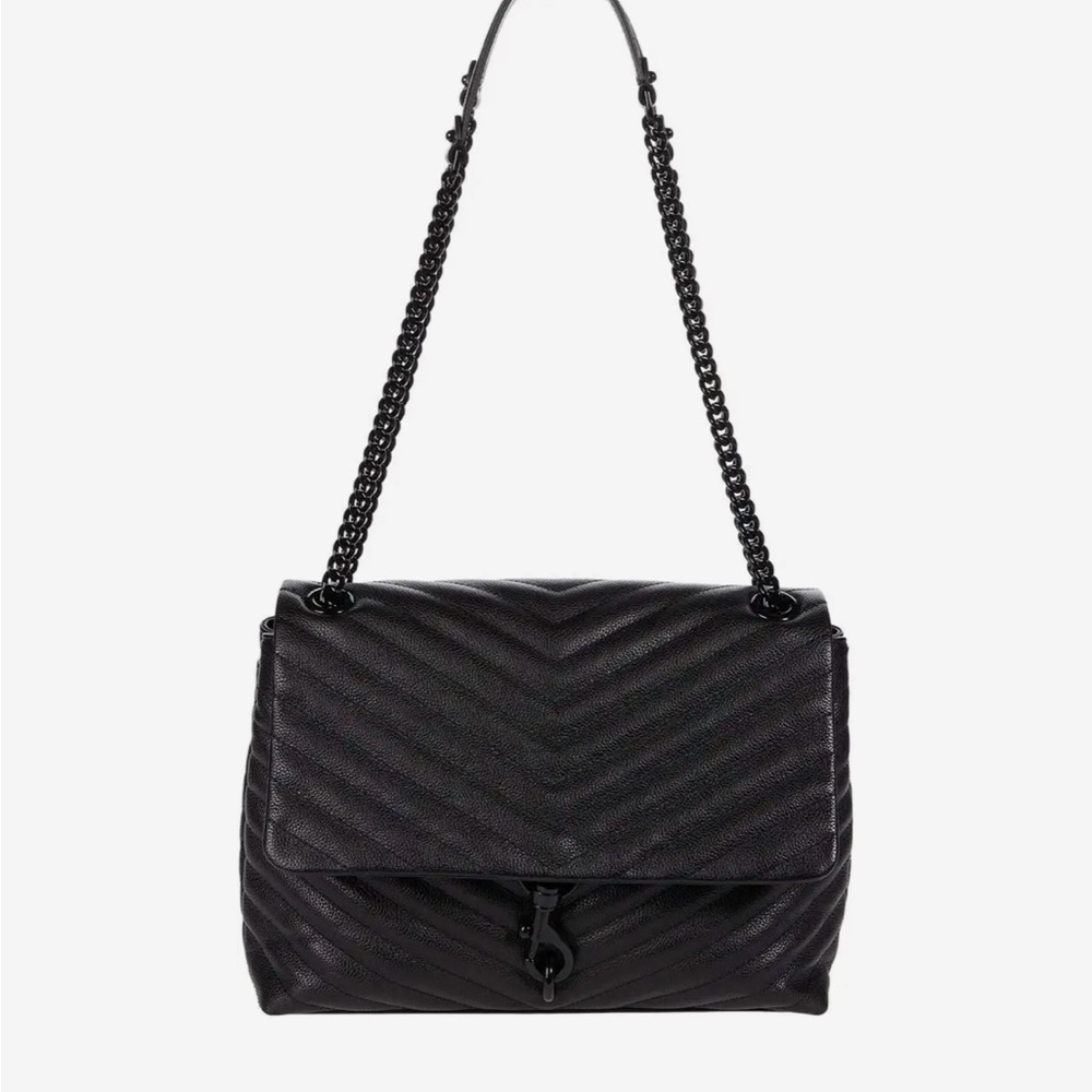 Rebecca Minkoff Edie Quilted Leather Flap Shoulder Bag